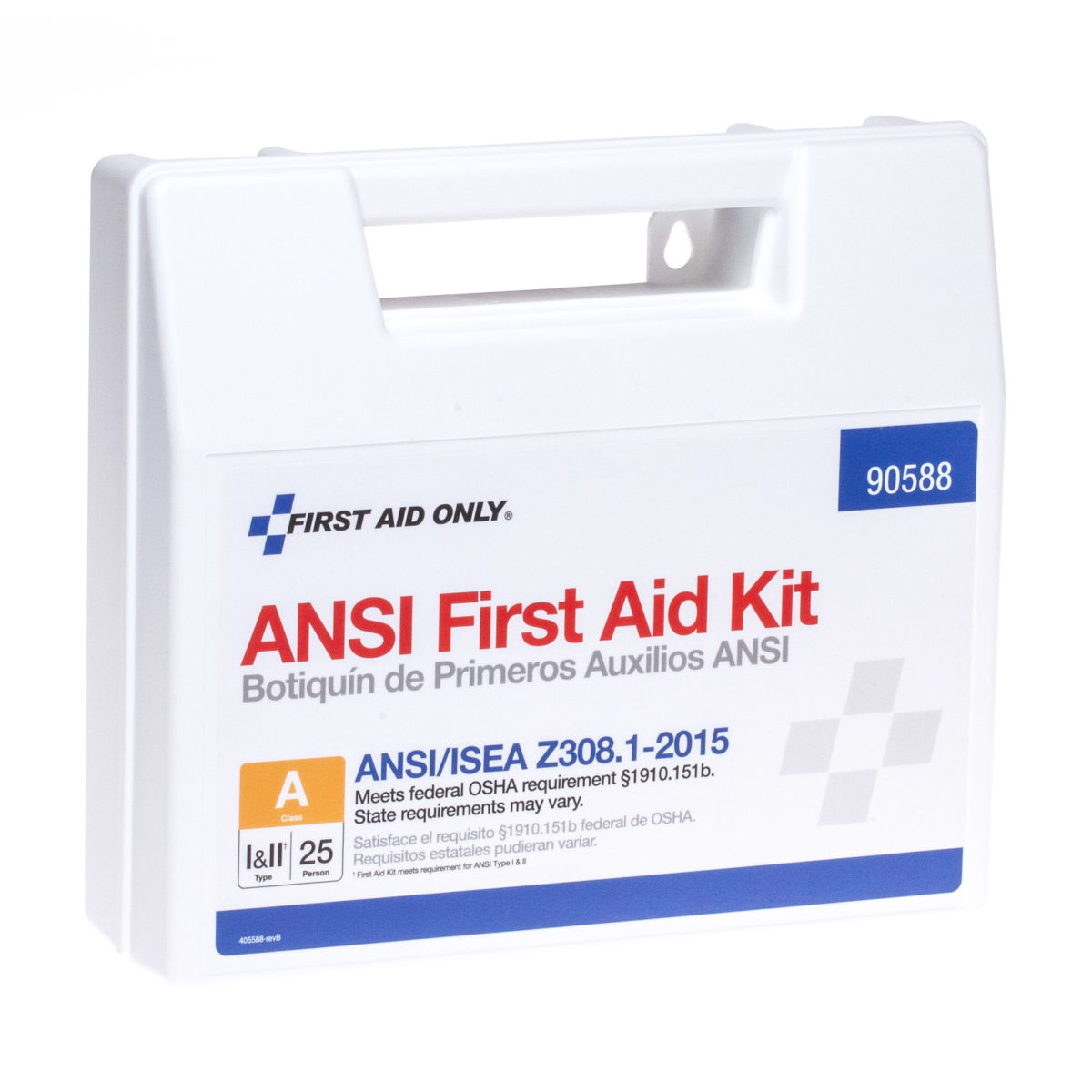 25 Person First Aid Kit ANSI/ISEA Z308 1-2015 | First Aid Supply ...