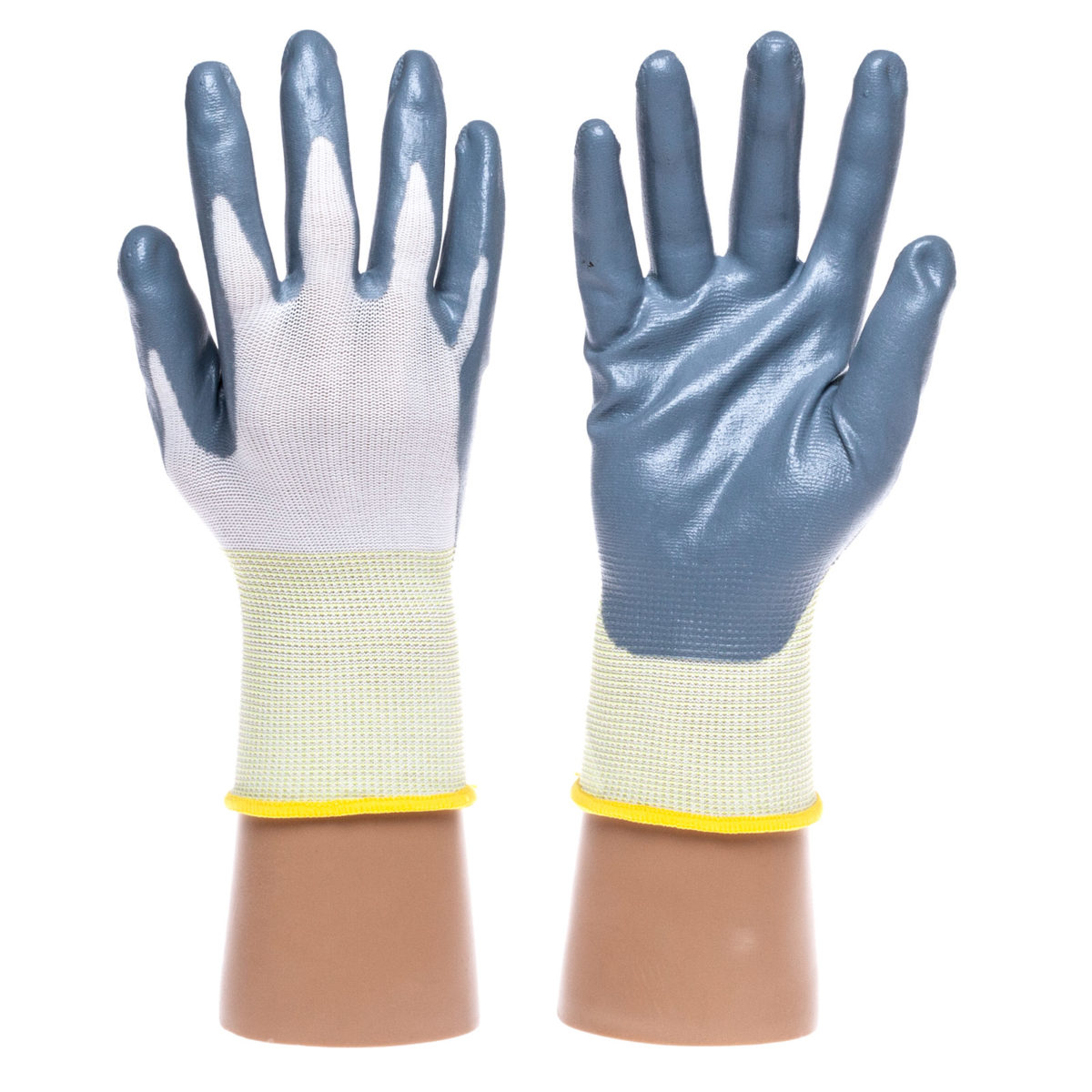 Industrial Work Gloves Nitrile Nylon F GC First Aid Supply Distributors